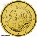 2€ Saint Marin 2020 - dorée or fin 24 carats (ref25206m)