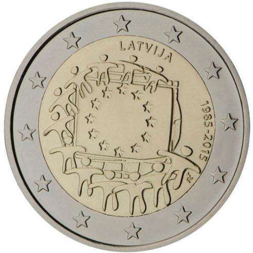 Lettonie 2015 - 2€ commémorative (ref328514)