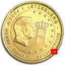 2€ Luxembourg 2004 - dorée or fin 24 carats (ref319628)
