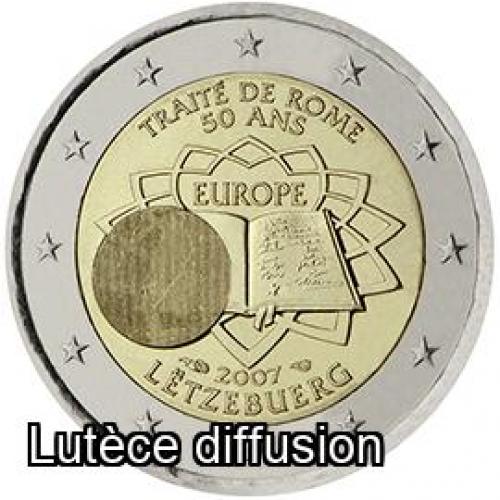 Luxembourg  2007- Traité de Rome - 2€ commémorative (ref300518)