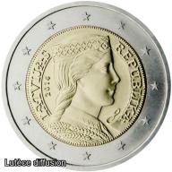 Lettonie - 2 Euros (Ref 325696)