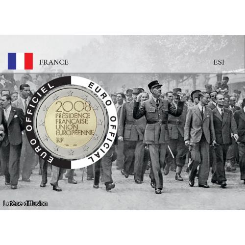 Coincard France 2008 - Charles de Gaulle - Défilé de la Libération (ref28443)
