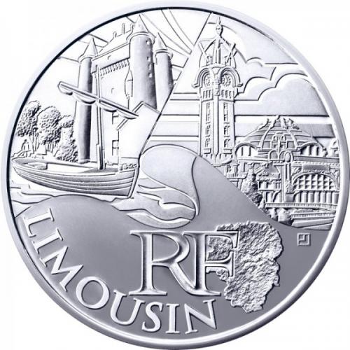 Limousin 2011 - 10 euros régions (ref321144)
