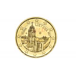 2€ Lituanie 2017 - dorée or fin 24 carats (ref20751)