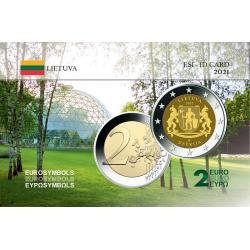 Carte commémorative - Lituanie 2021 - Dzugkija (ref101415)