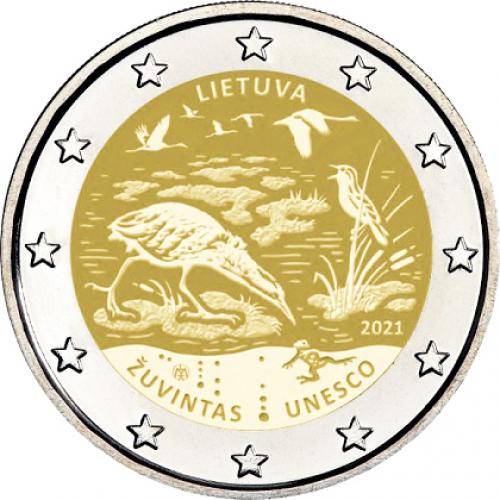Lituanie 2021 - 2 euros commémorative - Unesco (ref28724)