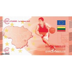 Billet thématique - Lituanie - Le Basket-ball (ref44650)