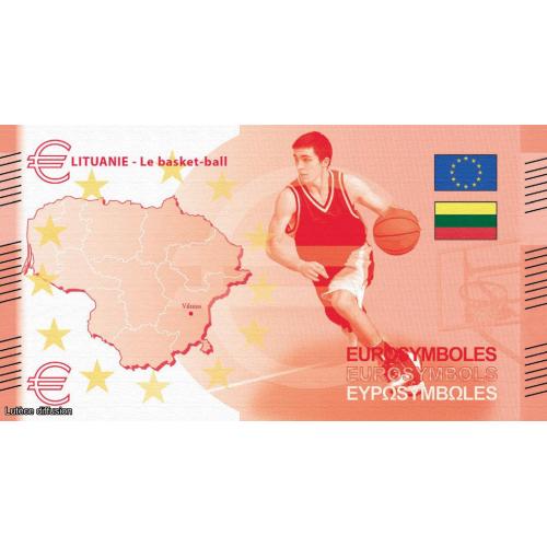 Billet thématique - Lituanie - Le Basket-ball (ref44650)