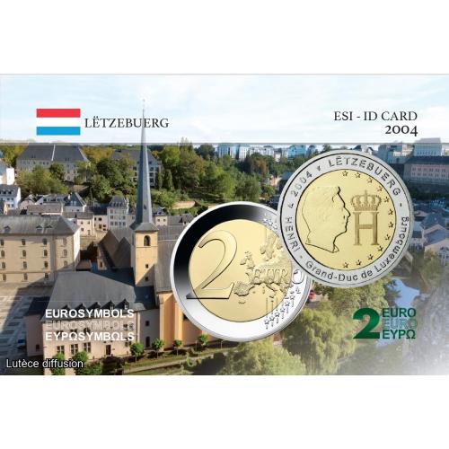 Carte commémorative - Luxembourg 2004 - Grand-Duc Henri (Ref100903)