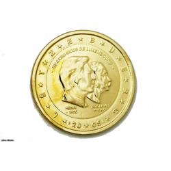 2€ Luxembourg 2005 - dorée or fin 24 carats (ref323333)