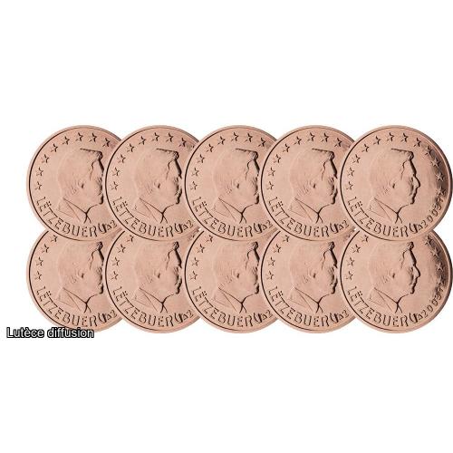 Lot de 10 pièces Luxembourg – 5 centimes (INV638574)