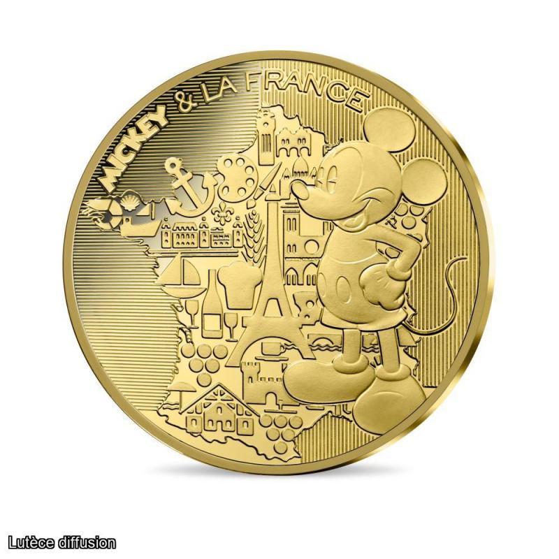 France 2018 - 200 euros OR Mickey (Ref27952)