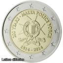 Malte 2014- Police - 2€ commémorative (ref325953)