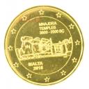 2€ Malte 2018 - dorée or fin 24 carats (ref21804)