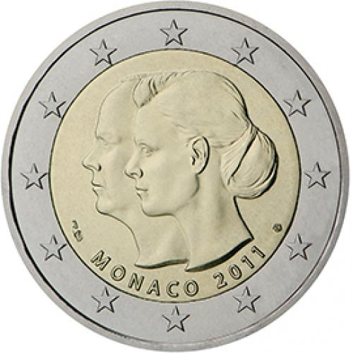 2€ commémorative Monaco 2011 (ref321494)