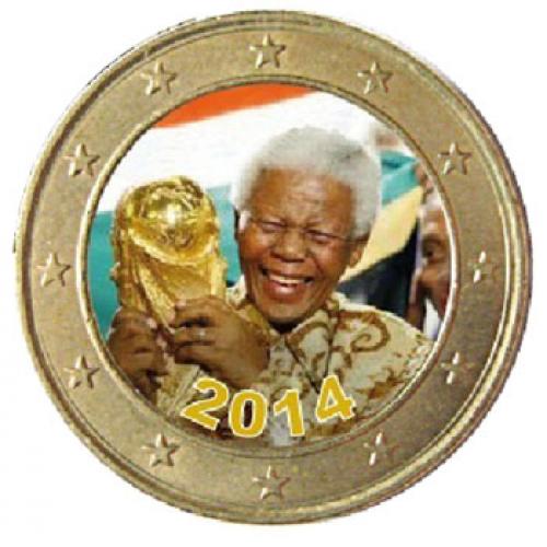 1 euro Nelson Mandela 2014 (ref325339)