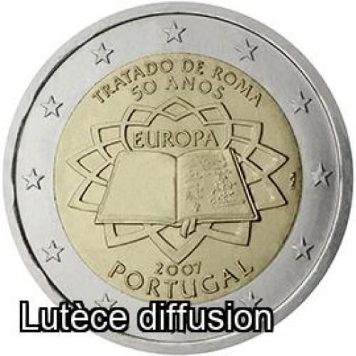 Portugal 2007- Traité de Rome - 2€ commémorative (ref300532)