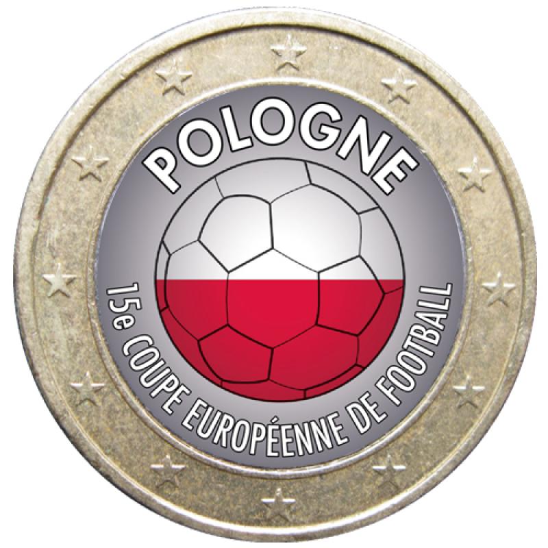 1 euro Football Pologne (ref329043)