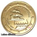Portugal 2015 Timor  - 2 euros dorée or fin 24 carats (ref327704)