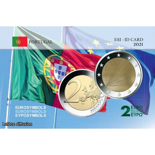 Portugal 2021 UE - Carte commémorative (ref100422)