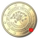 2€ Slovenie 2010 - dorée or fin 24 carats (ref319435)