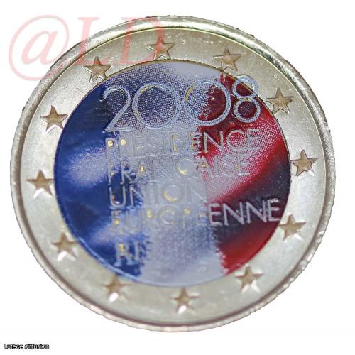 2 euros France 2008 couleur (ref25082)
