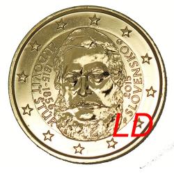 2€ Slovaquie 2015 - dorée or fin 24 carats (ref328433)