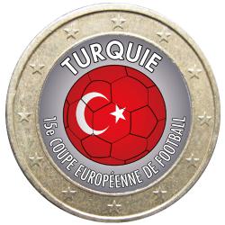 1 euro Football Turquie (ref329098)
