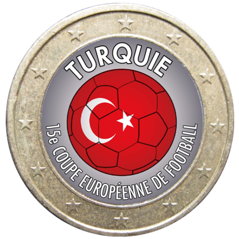 1 euro Football Turquie (ref329098)