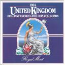 UNITED KINGDOM-Série numismatique 1984