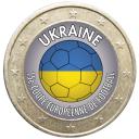 1 euro Football Ukraine (ref329050)