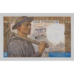 10 Francs - Mineur et Paysanne - 1941-1949 - Belle qualitÃ© (Ref639146)