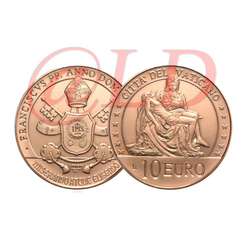 Vatican 2020 - 10 euros Cuivre (ref24496)