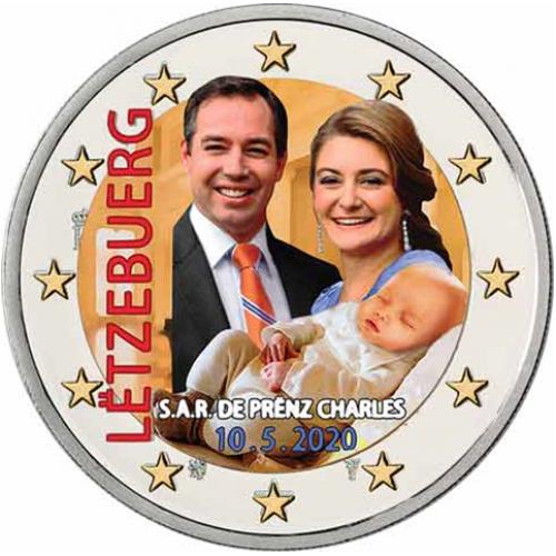 2€ Luxembourg 2020 Naissance - En couleur (Ref30169)