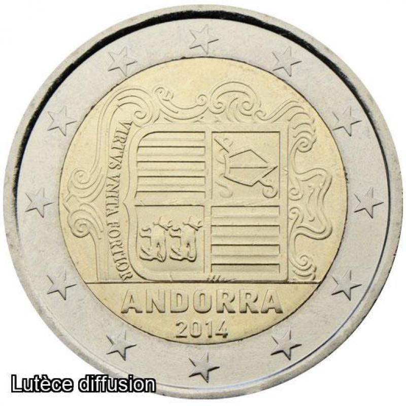 Andorre – 2 euros (Ref327380)