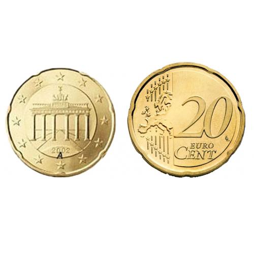 Allemagne Atelier A  - 20 Centimes - 2002 (Ref648832)