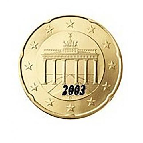Allemagne Atelier A  - 20 Centimes - 2003 (Ref666140)