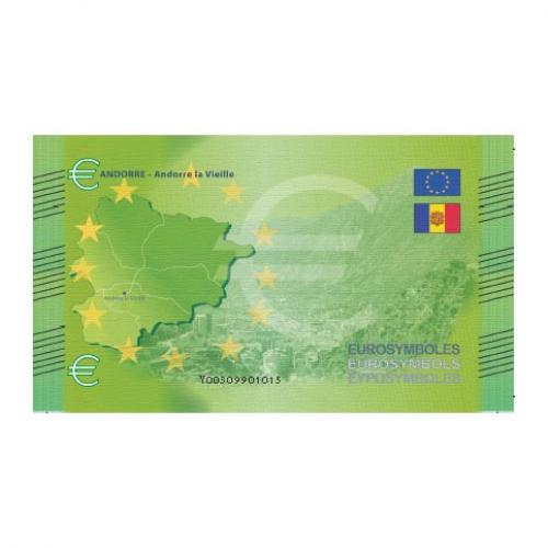 Andorre - Billet Thématique euro (Ref265208)