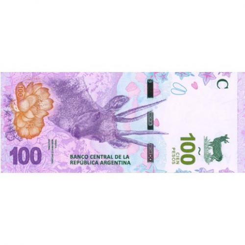 Billet 100 pesos - Argentine 2018 (Ref265389)