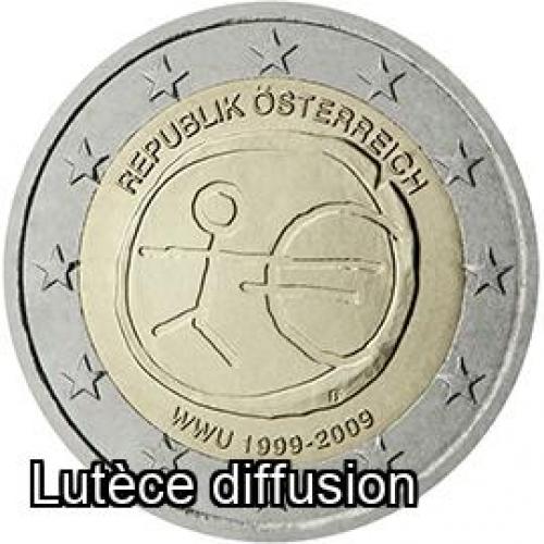 Autriche 2009 10 ans - 2€ commémorative (ref312465)