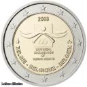 Belgique 2008 - Droit de l'homme  -  2€ commémorative (ref311929)