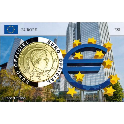 Coincard Belgique 2019 - 50 centimes - Banque Centrale (Ref.26135)