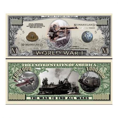 Billet commémoratif - 1ère Guerre Mondiale (Ref261675)