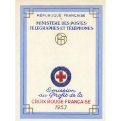 carnet croix rouge 1953 (ref866043)