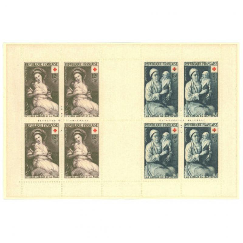 carnet croix rouge 1953 (ref866043)