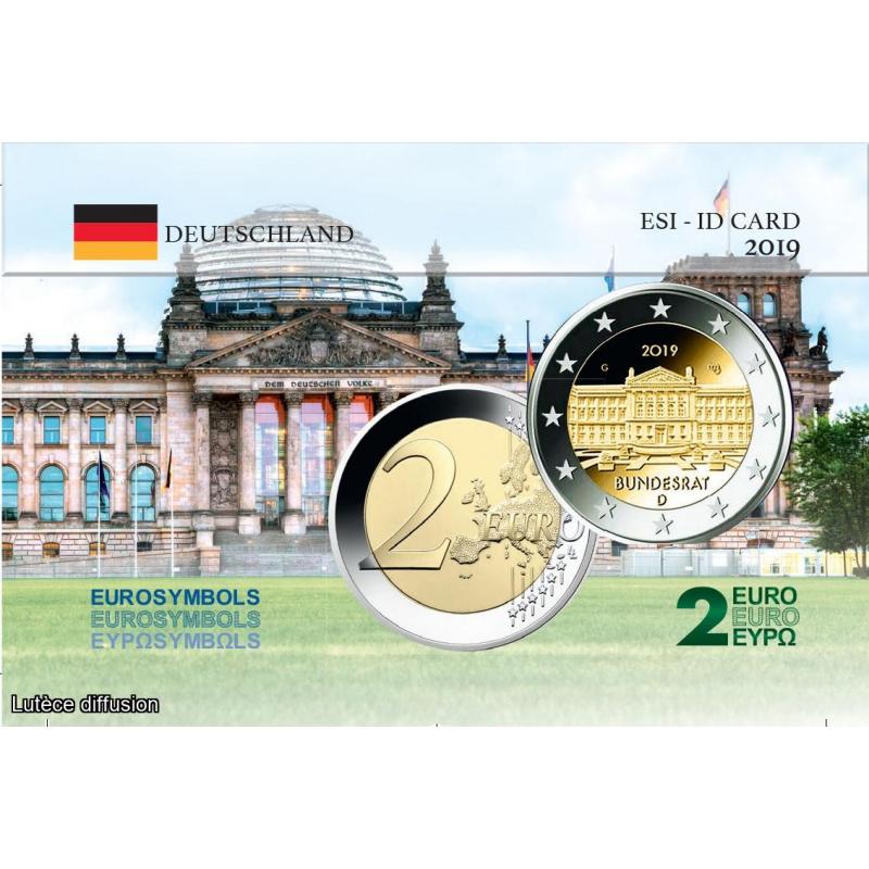 Allemagne 2019 - Carte commémorative (ref100772)