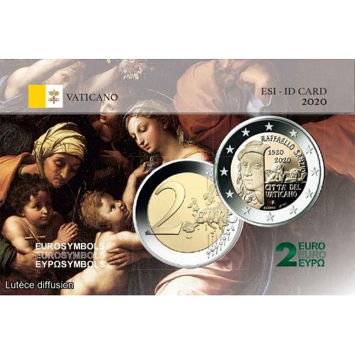 Vatican 2020 Raphaël - Carte commémorative (ref100303)