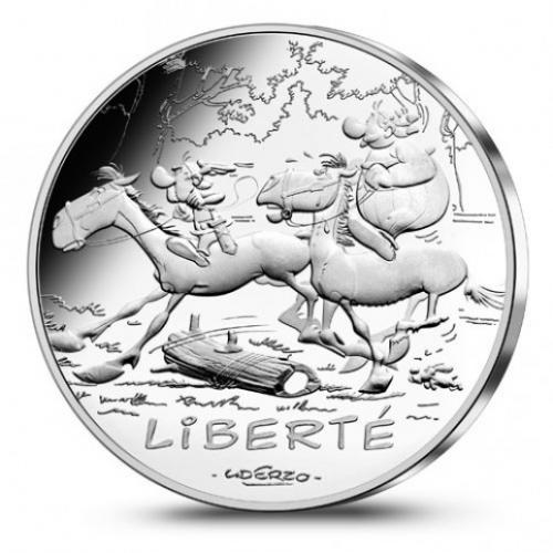 France 2015 Astérix Chevaux - 10 euros Liberté (INT314)