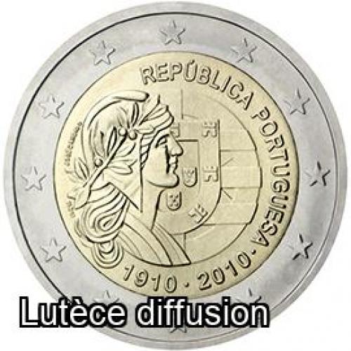 Portugal 2010 - Republique - 2€ commémorative (ref314409)