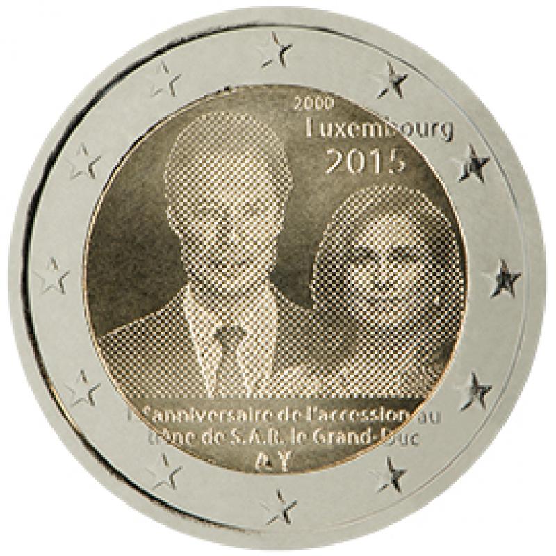 2€ commémorative Luxembourg 2015 (ref327661)